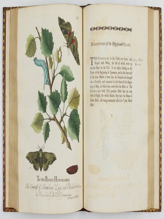A Natural History of English Insects. Illustrated with A Hundred Copper Plates, Curiously engraven from the Life, and exactly coloured by the Author. To which are added Large Notes and many curious Observations