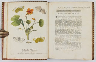 A Natural History of English Insects. Illustrated with A Hundred Copper Plates, Curiously engraven from the Life, and exactly coloured by the Author. To which are added Large Notes and many curious Observations