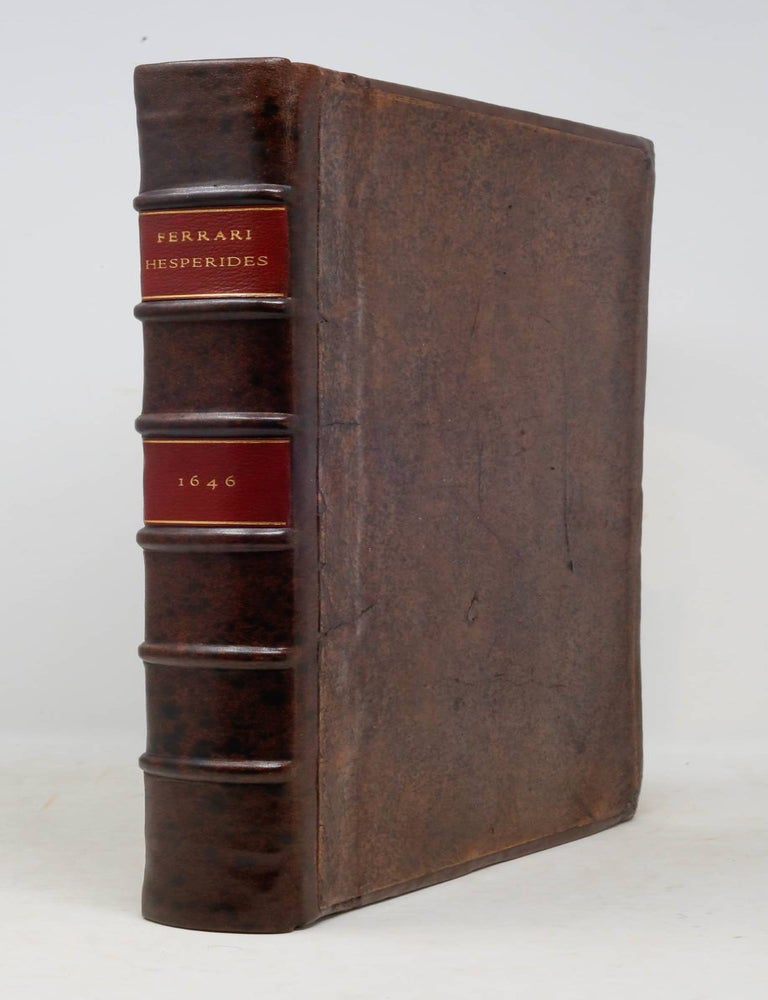Item #6JLR0053 Hesperides sive de malorum aureorum cultura et usu. Libri Quatuor. Giovanni Battista Ferrari.