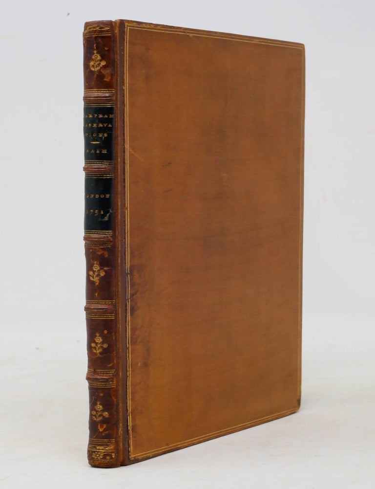 Observations on the Inhabitants, Climate, Soil, Rivers, Productions, Animals, and other matters. John Bartram.
