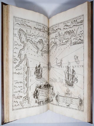 The Mariners Mirrour Wherein may playnly be seen the courses, heights, distance, depths, soundings, flouds and ebs, risings of lands, rocks, sands and shoalds, with the marks for th&rsquo;entrings of the Harbouroughs, Havens and Ports of the greatest part of Europe: their several traficks and commodities: Together w.ththe Rules and instrumēts of Navigation. First made & set fourth in divers exact Sea Charts, by that famous Navigator Luke Wagenar of Enchuisen and Now fitted with necessarie additions for the use of Englishmen by Anthony Ashley. Heerin also may be understood the exploits lately atchived by the right Honorable the L. Admiral of Engl&atilde;d with her Ma.ties Navie and some former services don by that worthy Knight S.r Fra: Drake. &mdash; The Second part of the Mariners Mirrour conteining in divers perfect plots & sea charts boeth the Northern and Eastern navigation: viz. From the Streights between Dover and Callis, the coastes of England, Scotland, Norway, Emden, Yutland & with all the sounds of Denmark & the Baltick sea into Wiburgh and the Narue With their particular descriptions trafiks and commodities