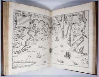 The Mariners Mirrour Wherein may playnly be seen the courses, heights, distance, depths, soundings, flouds and ebs, risings of lands, rocks, sands and shoalds, with the marks for th’entrings of the Harbouroughs, Havens and Ports of the greatest part of Europe: their several traficks and commodities: Together w.ththe Rules and instrumēts of Navigation. First made & set fourth in divers exact Sea Charts, by that famous Navigator Luke Wagenar of Enchuisen and Now fitted with necessarie additions for the use of Englishmen by Anthony Ashley. Heerin also may be understood the exploits lately atchived by the right Honorable the L. Admiral of Englãd with her Ma.ties Navie and some former services don by that worthy Knight S.r Fra: Drake. — The Second part of the Mariners Mirrour conteining in divers perfect plots & sea charts boeth the Northern and Eastern navigation: viz. From the Streights between Dover and Callis, the coastes of England, Scotland, Norway, Emden, Yutland & with all the sounds of Denmark & the Baltick sea into Wiburgh and the Narue With their particular descriptions trafiks and commodities