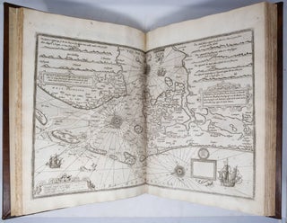 The Mariners Mirrour Wherein may playnly be seen the courses, heights, distance, depths, soundings, flouds and ebs, risings of lands, rocks, sands and shoalds, with the marks for th’entrings of the Harbouroughs, Havens and Ports of the greatest part of Europe: their several traficks and commodities: Together w.ththe Rules and instrumēts of Navigation. First made & set fourth in divers exact Sea Charts, by that famous Navigator Luke Wagenar of Enchuisen and Now fitted with necessarie additions for the use of Englishmen by Anthony Ashley. Heerin also may be understood the exploits lately atchived by the right Honorable the L. Admiral of Englãd with her Ma.ties Navie and some former services don by that worthy Knight S.r Fra: Drake. — The Second part of the Mariners Mirrour conteining in divers perfect plots & sea charts boeth the Northern and Eastern navigation: viz. From the Streights between Dover and Callis, the coastes of England, Scotland, Norway, Emden, Yutland & with all the sounds of Denmark & the Baltick sea into Wiburgh and the Narue With their particular descriptions trafiks and commodities