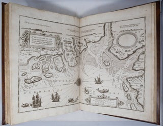 The Mariners Mirrour Wherein may playnly be seen the courses, heights, distance, depths, soundings, flouds and ebs, risings of lands, rocks, sands and shoalds, with the marks for th’entrings of the Harbouroughs, Havens and Ports of the greatest part of Europe: their several traficks and commodities: Together w.ththe Rules and instrumēts of Navigation. First made & set fourth in divers exact Sea Charts, by that famous Navigator Luke Wagenar of Enchuisen and Now fitted with necessarie additions for the use of Englishmen by Anthony Ashley. Heerin also may be understood the exploits lately atchived by the right Honorable the L. Admiral of Englãd with her Ma.ties Navie and some former services don by that worthy Knight S.r Fra: Drake. — The Second part of the Mariners Mirrour conteining in divers perfect plots & sea charts boeth the Northern and Eastern navigation: viz. From the Streights between Dover and Callis, the coastes of England, Scotland, Norway, Emden, Yutland & with all the sounds of Denmark & the Baltick sea into Wiburgh and the Narue With their particular descriptions trafiks and commodities