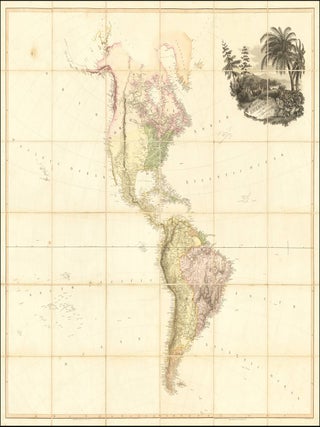 Item #6JLR0184 Map of America. Aaron Arrowsmith