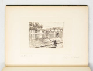 Fifty signed etching-engravings: “Old New York Views and Portraits.”