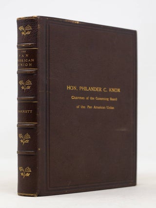 Item #AMB0002 The Pan American Union Peace Friendship Commerce. John Barrett