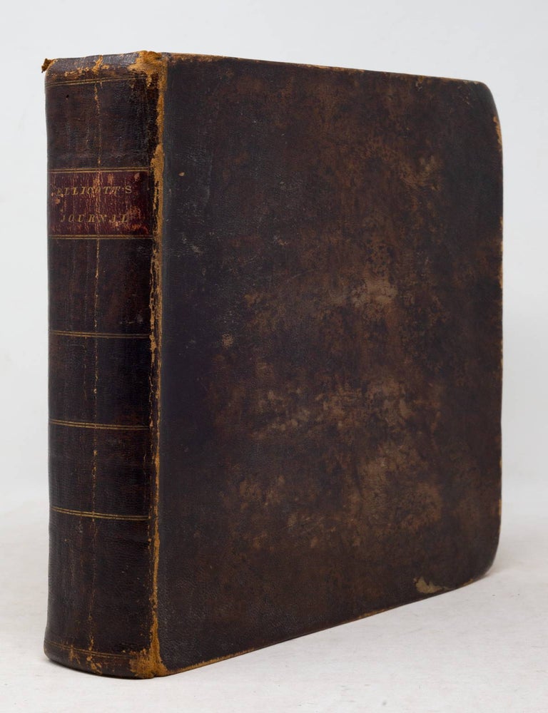 Item #AMB0011 The Journal of Andrew Ellicott, late commissioner on behalf of the United States during part of the year 1796, the years 1797, 1798, 1799, and part of the year 1800: for determining the boundary between the United States and the Possessions of His Catholic Majesty in America, containing occasional remarks on the situation, soil, rivers, natural productions, and diseases of the different countries on the Ohio, Mississippi, and Gulf of Mexico, with six maps, Comprehending the Ohio, the Mississippi from the mouth of the Ohio to the Gulf of Mexico, the whole of West Florida, and part of East Florida. . Andrew Ellicott.