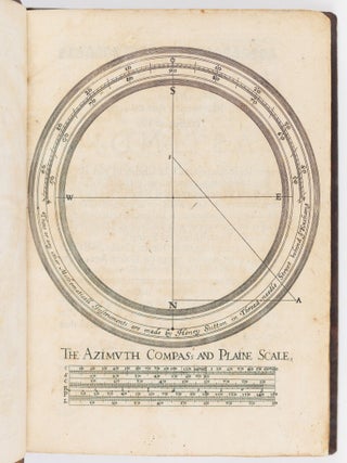 The mariners plain scale new plain'd: or, A treatise shewing the ample Uses of a Circle equally divided, or of a Line of chords and equal Parts, Divided into Three Books or Parts. Being contrived to be had either alone, or with the other Parts. I. The first containing Geometrical Rudiments, and shewing the Uses of a Line of Chords. . . II. The second shewing the Uses of a Line of Chords, in resolving all the Cases of Spherical Triangles, by Projecting the Sphere Orthographically. . . III. The third part shewing the Uses of a Line of Chords, in resolving all the Cases of Spherical Triangles Stereographically that is on the Circular Projection with Dyalling, from three Shadows of a Gnomon on a regular Flat, or by two Shadows, &c. . .