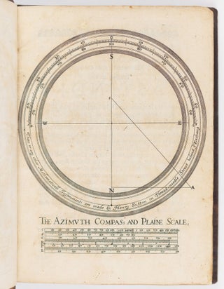 The mariners plain scale new plain'd: or, A treatise shewing the ample Uses of a Circle equally divided, or of a Line of chords and equal Parts, Divided into Three Books or Parts. Being contrived to be had either alone, or with the other Parts. I. The first containing Geometrical Rudiments, and shewing the Uses of a Line of Chords. . . II. The second shewing the Uses of a Line of Chords, in resolving all the Cases of Spherical Triangles, by Projecting the Sphere Orthographically. . . III. The third part shewing the Uses of a Line of Chords, in resolving all the Cases of Spherical Triangles Stereographically that is on the Circular Projection with Dyalling, from three Shadows of a Gnomon on a regular Flat, or by two Shadows, &c. . .
