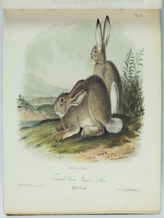 The quadrupeds of North America. By John James Audubon, F.R.S., &c. &c. and The Rev. John Bachman, D.D., &c. &c.