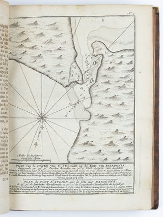 Voyage autour du monde, fait dans les anne&rsquo;es MDCCXL,I,II,III,IV. Par George Anson, presentement Lord Anson, commandant en chef d&rsquo;une escadre envoye&rsquo;e par sa majeste&rsquo; Britannique dans la Mer du Sud. Tir&eacute; des Journaux & autres Papiers de ce Seigneur, & publi&eacute; par Richard Walter, Ma&icirc;tre &egrave;s arts & Chapelain du Centurion dans cette Exp&eacute;dition. Orn&eacute; de Cartes & de Figures en Taille douce. Traduit de Anglois.