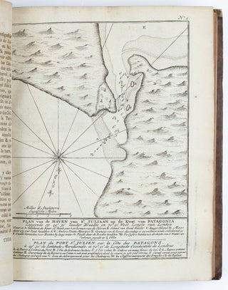 Voyage autour du monde, fait dans les anne’es MDCCXL,I,II,III,IV. Par George Anson, presentement Lord Anson, commandant en chef d’une escadre envoye’e par sa majeste’ Britannique dans la Mer du Sud. Tiré des Journaux & autres Papiers de ce Seigneur, & publié par Richard Walter, Maître ès arts & Chapelain du Centurion dans cette Expédition. Orné de Cartes & de Figures en Taille douce. Traduit de Anglois.