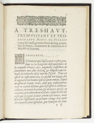 Quatriesme voyage du Sr de Champlain Capitaine Ordinaire pour le Roy en la marine, et Lieutenant de Monseigneur le Prince de Condé en la Nouvelle France, fait en l’annee 1613.