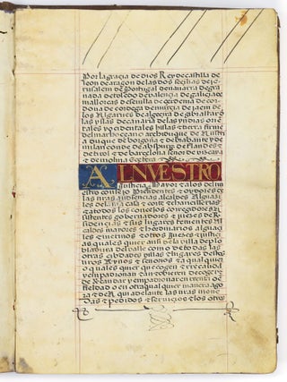 [Carta Ejecutoria de Hidalgu&iacute;a in favor of Juan Francisco Rodriguez]