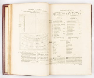 Theatri geographiae veteris Tomus prior in quo Cl. Ptol. Alexandrini Geographiæ libri VIII Græcé et Latiné Græca ad codices Palatinos collata aucta et emendata sunt Latina infinitis locis corecta opera P. Bertii Christianißimi Galliarum Regis Cosmographi