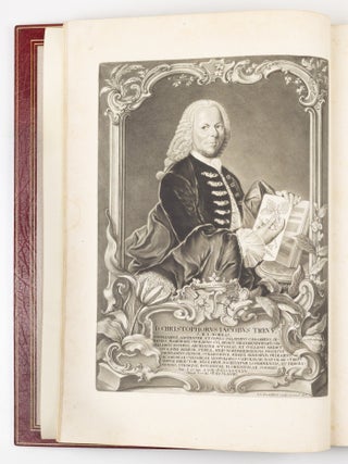 Plantae selectae qvarvm imagines ad exemplaria natvralia Londini in hortis cvriosorvm nvtrita manv artificiosa doctaque pinxit Geogivs Dionysivs Ehret Germanvs occasione havd vvlgari collegit nominibvs propriis notisqve svbinde illvstravit et pvblico vsvi dicavit D. Christophorvs Iacobvs Trevv medicvs Norimbergensis in aes incidit et vivis coloribvs repr&aelig;sentavit Ioannes Iacobvs Haid pictor et chalcographvs avgvstanvs