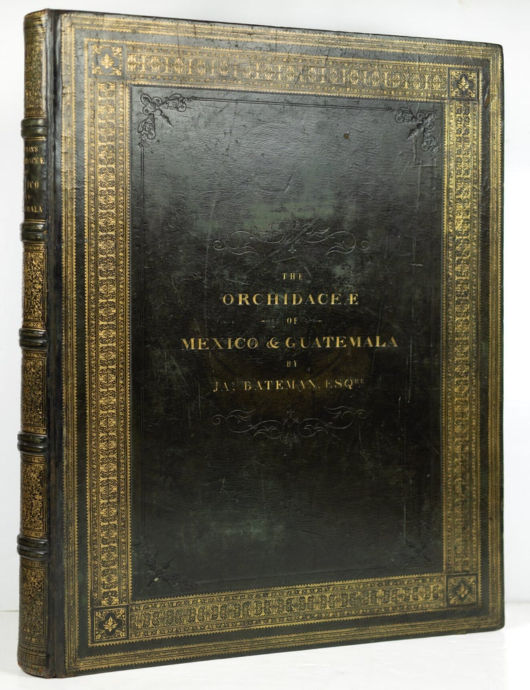 Item #GRM0066 The Orchidace&aelig; of Mexico & Guatemala by Ja.s Bateman, Esq.re &ldquo;Like restless serpents, clothed in rainbow and fire, the parasites, starred with ten thousand blossoms flow around the grey trunks&rdquo; Shelley. James Bateman.