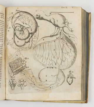 Marcelli Malpighii. Medici, & Philosophi, nec non Professoris Bononiensis, Regiæ Societatis Anglicanæ Socii. Opera Omnia, seu thesaurus locupletissimus botanico-medico-anatomicus, viginti quatuor tractatus complectens et in duos tomos distributus, quorum Tractatuum Seriem videre est Dedicatione absolutâ.