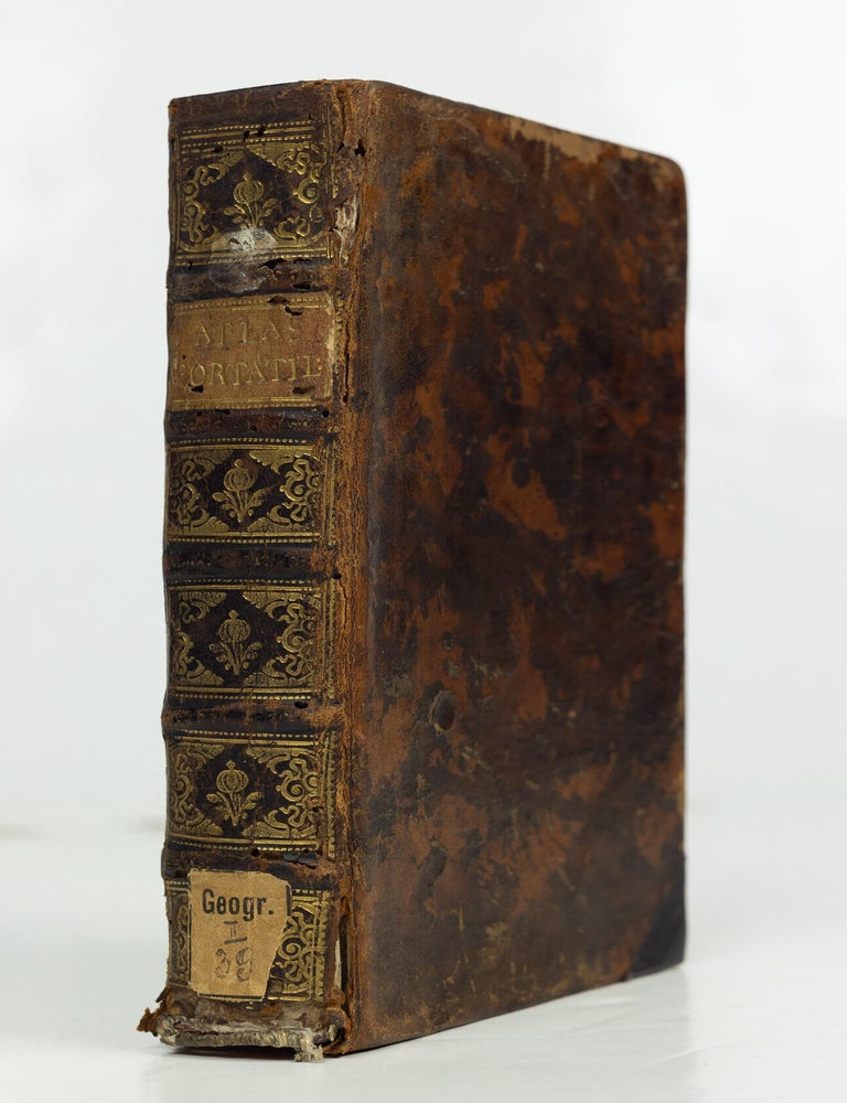Item #GRM0081 Atlas portatilis, oder Compendieuse Vorstellung Der ganzen Welt, in einer kleinen cosmographie, Der gr&uuml;nenden Jugend zum Besten in XXXI saubern Land Charten, mit Einer kurzen Erl&auml;uterung Zum brittenmal verbessert herausgegeben. Johann Christoph Weigel.