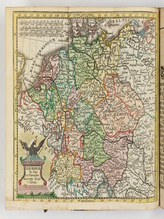 Atlas portatilis, oder Compendieuse Vorstellung Der ganzen Welt, in einer kleinen cosmographie, Der gr&uuml;nenden Jugend zum Besten in XXXI saubern Land Charten, mit Einer kurzen Erl&auml;uterung Zum brittenmal verbessert herausgegeben