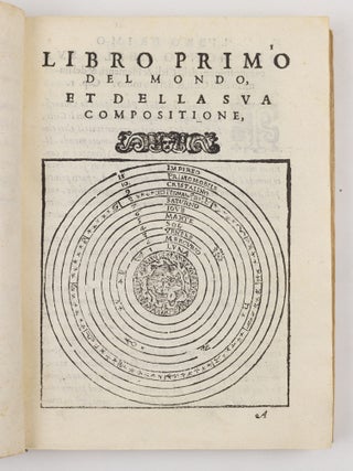 Arte del navigare dell&rsquo;eccel. Dottor Pietro da Medina. Nella quale copiosamente si tratta tutto quello, che appartiene alla Nauigatione, e fua cognitione. In oltre le regole, dichiarationi, noui secreti, & auisi necessarii al nauigare. Opera vtile, non solo &agrave; Nauiganti, ma ancora &agrave; tutti quelli, che si dilettano di quest&rsquo;Arte. Di nouo ampliata, & correta. Al Molto Illustre Sign. Antonio Santini Dedicata. Con privilegio.