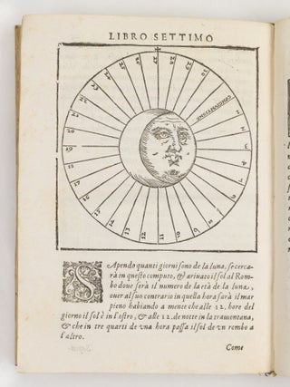 Arte del navigare dell&rsquo;eccel. Dottor Pietro da Medina. Nella quale copiosamente si tratta tutto quello, che appartiene alla Nauigatione, e fua cognitione. In oltre le regole, dichiarationi, noui secreti, & auisi necessarii al nauigare. Opera vtile, non solo &agrave; Nauiganti, ma ancora &agrave; tutti quelli, che si dilettano di quest&rsquo;Arte. Di nouo ampliata, & correta. Al Molto Illustre Sign. Antonio Santini Dedicata. Con privilegio.
