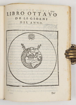Arte del navigare dell’eccel. Dottor Pietro da Medina. Nella quale copiosamente si tratta tutto quello, che appartiene alla Nauigatione, e fua cognitione. In oltre le regole, dichiarationi, noui secreti, & auisi necessarii al nauigare. Opera vtile, non solo à Nauiganti, ma ancora à tutti quelli, che si dilettano di quest’Arte. Di nouo ampliata, & correta. Al Molto Illustre Sign. Antonio Santini Dedicata. Con privilegio.