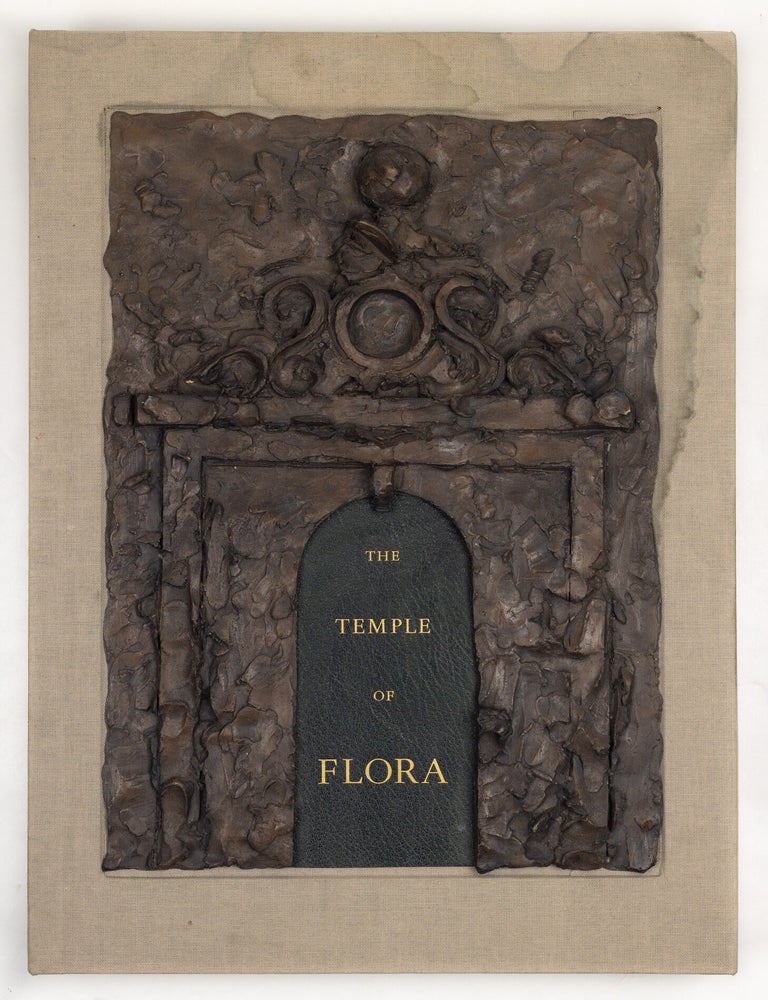Item #GRM0085 The temple of flora: Twenty-eight drypoint-engravings by Jim Dine with botanical notes compiled and poetry selected by Glenn Todd & Nancy Dine. Robert Thornton, Jim Dine, Glenn Todd, Nancy Dine, illust.