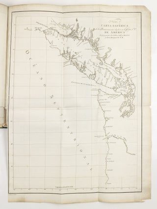 Relacion del viage hecho por las goletas Sutil y Mexicana en el a&ntilde;o de 1792 para reconocer el estrecho de fuca; con una introduccion en que se da noticia de las expediciones executadasanteriormente por los Espa&ntilde;oles en busca del paso del noroeste de la Am&eacute;rica.