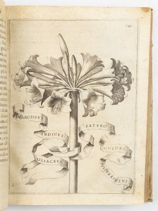 Flora overo cultura di fiori Del P. Gio: Battista Ferrari Sanese della Comp. di Gies&ugrave; Distinta in Quattro Libri E trasportata dalla lingua Latina nell&rsquo; Italiana da Lodovico Aureli Perugino
