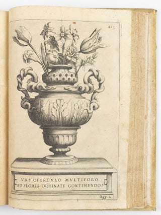 Flora overo cultura di fiori Del P. Gio: Battista Ferrari Sanese della Comp. di Gies&ugrave; Distinta in Quattro Libri E trasportata dalla lingua Latina nell&rsquo; Italiana da Lodovico Aureli Perugino