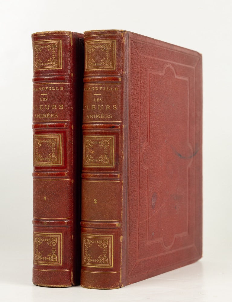 Les fleurs anim&eacute;es par J.J. Grandville. Texte par Alph. Karr, Taxile Delord & Le Cte F&oelig;lix...