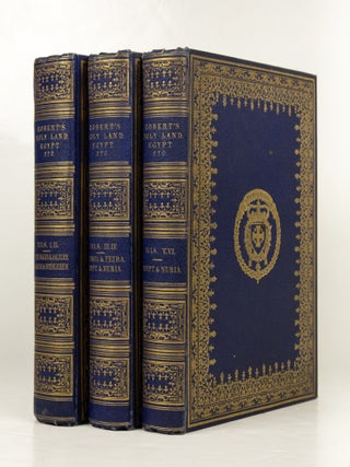 Item #GRM0099 The Holy Land, Syria, Idumea, Arabia, Egypt, & Nubia after lithographs by Louis...