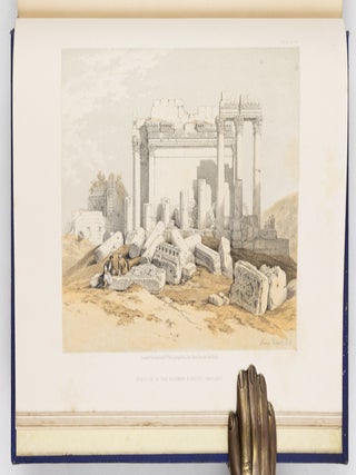 The Holy Land, Syria, Idumea, Arabia, Egypt, & Nubia after lithographs by Louis Haghe from drawings made on the spot by David Roberts, R.A. with historical descriptions by the Revd George Croly, L.L.D. vol. I [vol. II, vol. 3, vol. IV, vol. V, vol. VI].