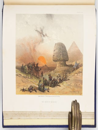 The Holy Land, Syria, Idumea, Arabia, Egypt, & Nubia after lithographs by Louis Haghe from drawings made on the spot by David Roberts, R.A. with historical descriptions by the Revd George Croly, L.L.D. vol. I [vol. II, vol. 3, vol. IV, vol. V, vol. VI].