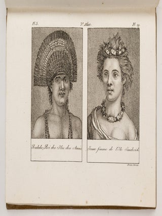 Bibliotheque portative des voyages. Tome vignt-huiti&egrave;me. Atlas du troisi&egrave;me voyage de James Cook, Contenant une carte g&eacute;n&eacute;rale des trois Voyages de Cook, et vingt-deux planches en taille-douce.