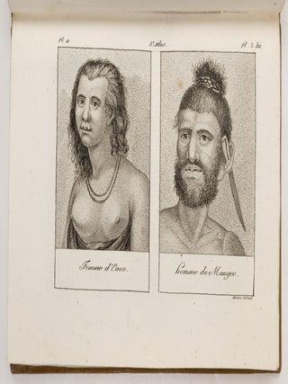 Bibliotheque portative des voyages. Tome vignt-huitième. Atlas du troisième voyage de James Cook, Contenant une carte générale des trois Voyages de Cook, et vingt-deux planches en taille-douce.
