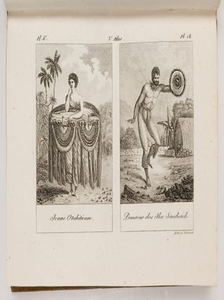 Bibliotheque portative des voyages. Tome vignt-huiti&egrave;me. Atlas du troisi&egrave;me voyage de James Cook, Contenant une carte g&eacute;n&eacute;rale des trois Voyages de Cook, et vingt-deux planches en taille-douce.