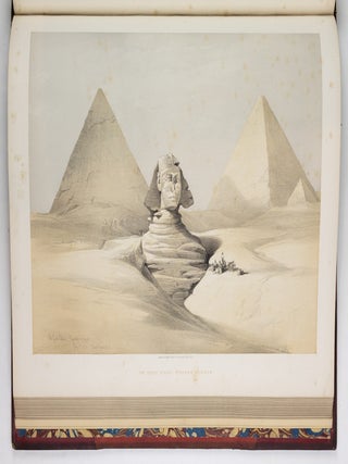 The Holy Land, Syria, Idumea, Arabia, Egypt, & Numibia. From drawings made on the spot by David Roberts, R.A. with historical descriptions by the Revd George Croly, L.L.D. Lithographed by Louis Haghe Vol I [-2, -3, -I.,-V].