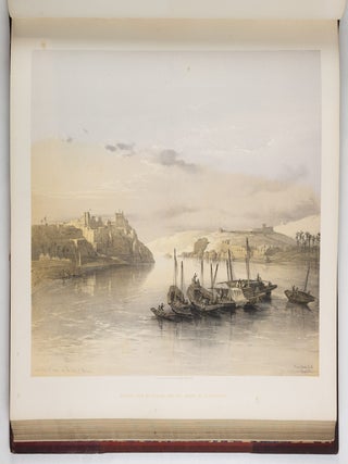 The Holy Land, Syria, Idumea, Arabia, Egypt, & Numibia. From drawings made on the spot by David Roberts, R.A. with historical descriptions by the Revd George Croly, L.L.D. Lithographed by Louis Haghe Vol I [-2, -3, -I.,-V].