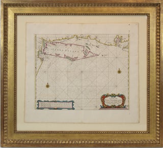 Item #GRM0104 Pascaerte van Nieu Nederland Streckende vande Noordt Revier tot Hendrick...