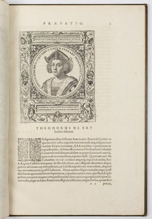 Americæ pars quinta. Nobilis & admiratione plena Hieronymi Bezoni Mediolanensis Hia: secundæ sectionis Hispanorum, tum in Nigrittas seruos suos, tum in Indos crudelitatem, Gallorumq piratarū de Hispanis toties reporata spolia; Aduentū item Hispanorū in Novam Indiæ continentis Hispaniam, eorumq, contra incolas eius regionis sæuitiam explicans. Addita ad singula sere Capira scholia, in quibus res Indiæ luculenter exponuntur. Accessit præterea Tabula Chorographica Novæ Hispaniæ in India Occidentali.