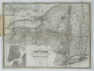 Disturnell’s New Township Map of the State of New York, Showing All the Canals, Railroads, etc.