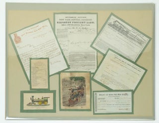 Item #JBK0004 A collection of pamphlets and ephemera relating to the development of the railroad...
