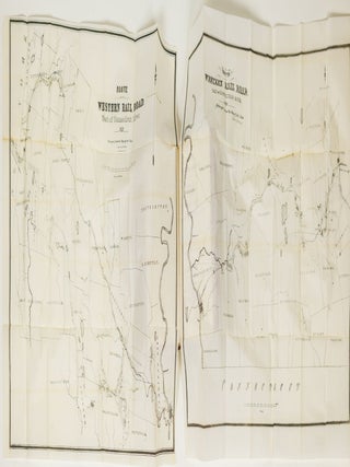 A Sammelband of 16 pamphlets relating to early railroads in Massachusetts and neighboring states