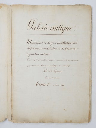 Galerie antique.