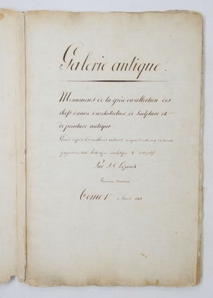 Galerie antique.