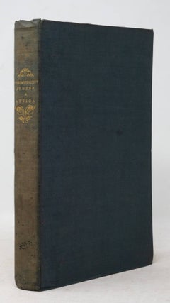 Item #JLR0255 Athens and Attica: journal of a residence there. Christopher Wordsworth