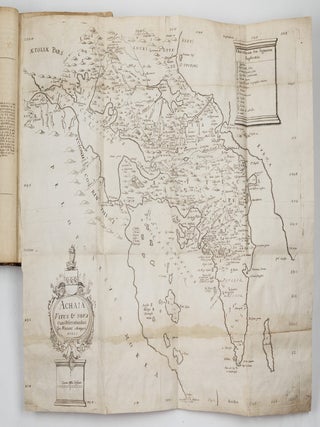 A Journey into Greece, by George Wheler Esq; In Company of Dr Spon of Lyons. In Six Books. Containing I. A Voyage from Venice to Constantinople. II. An Account of Constantinople and the Adjacent Places. III. A Voyage through the Lesser Asia. IV. A Voyage from Zant through several Parts of Greece to Athens. V. An Account of Athens. VI. Several Journeys from Athens, into Attica, Corinth, Boeotia, &c. With variety of Sculptures. BOUND WITH The history of the city and state of Geneva, From its First Foundation to this present Time. Faithfully Collected from several Manuscripts of Jacobus Gothofredus, Monsieur Chorier, and Others. By Isaac Spon, doctor of physick, and one of the fellows of the colledge of Lyons. . .